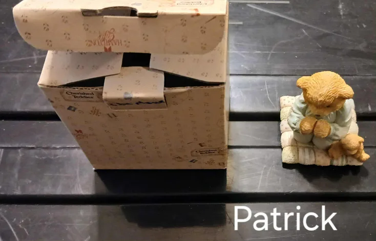 Cherished Teddies "Praying for You, Patrick" Figurine thumbnail