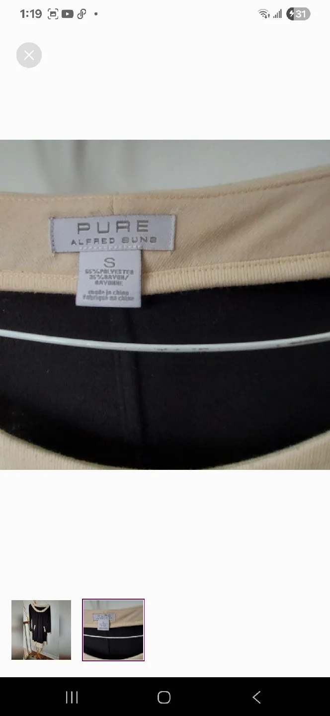 Alfred Sung dress sz small image indicator(3)