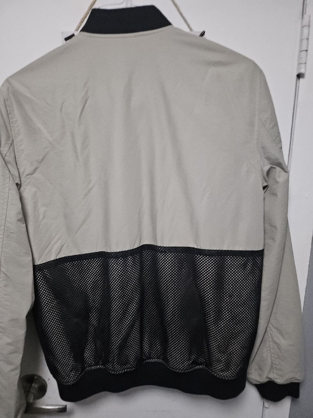 ASOS Beige & Black Bomber Jacket - Size S - photo 2