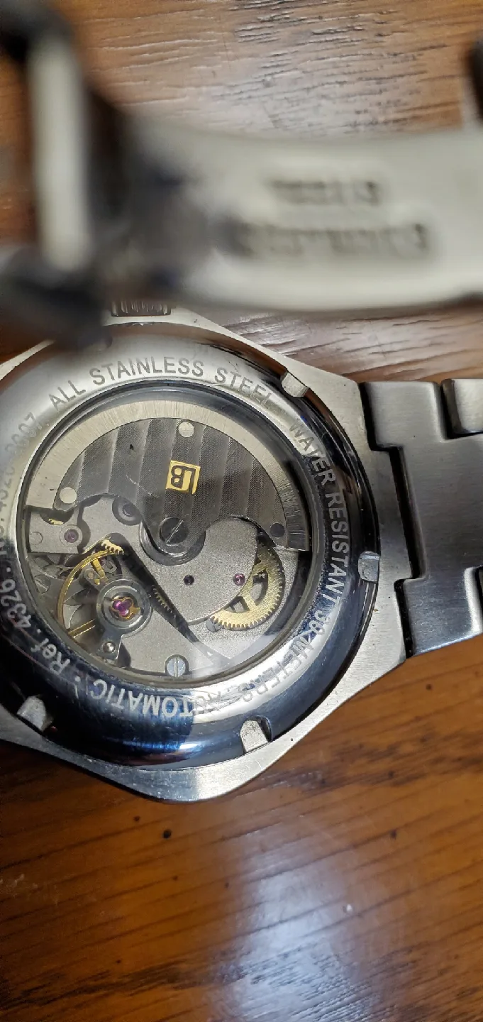 Louis Bolle Blue Dial Stainless Steel Watch (Vintage ) image indicator(6)