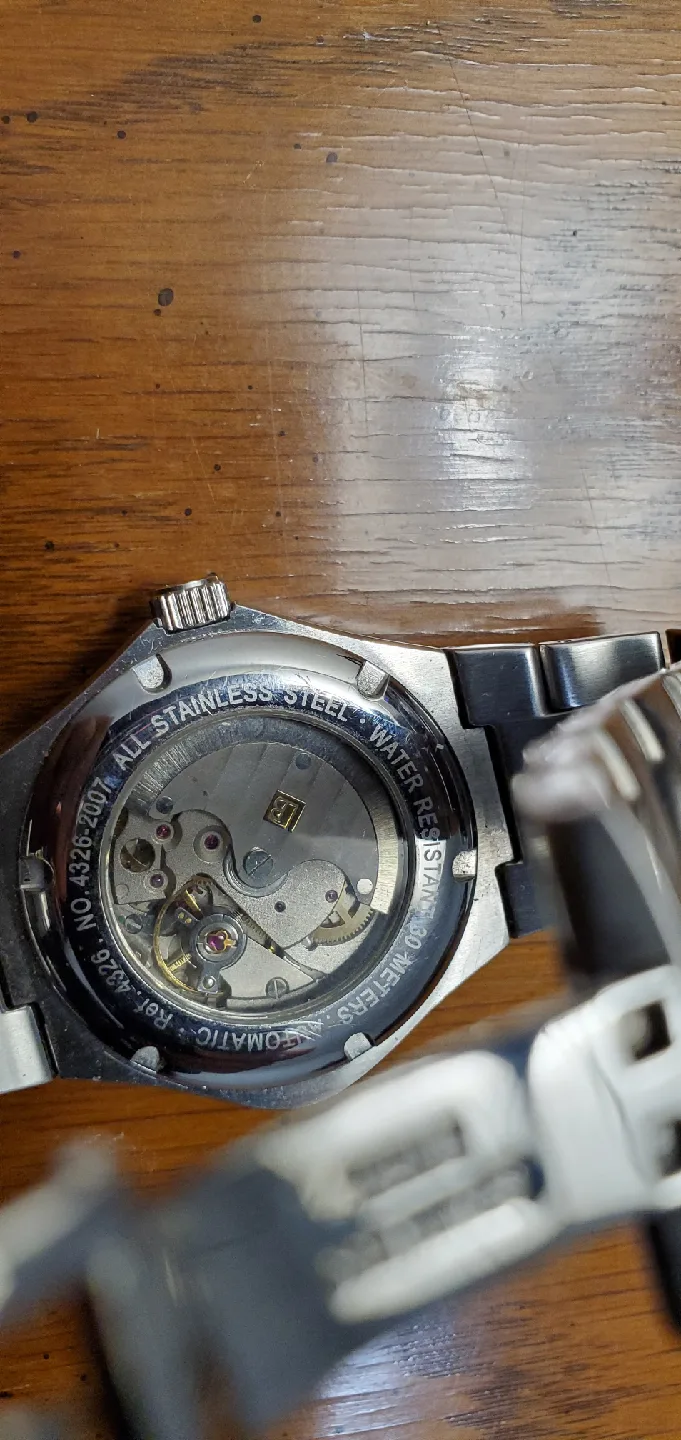 Louis Bolle Blue Dial Stainless Steel Watch (Vintage ) image indicator(7)