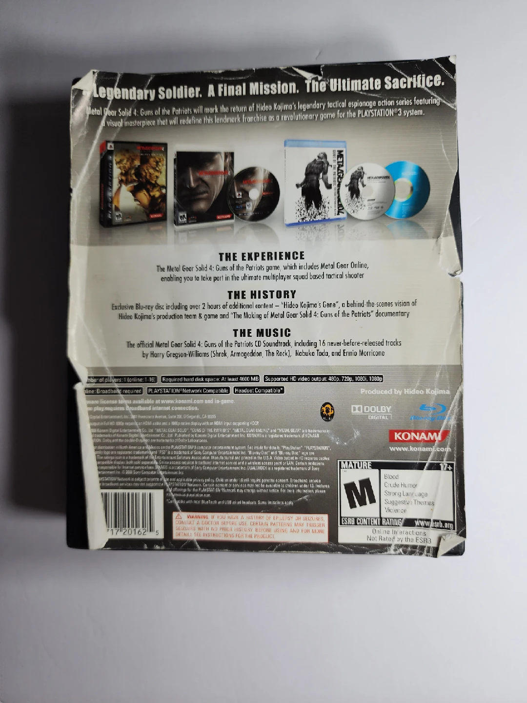 Metal Gear Solid 4: Guns of the Patriots Limited Edition PS3 - photo 2