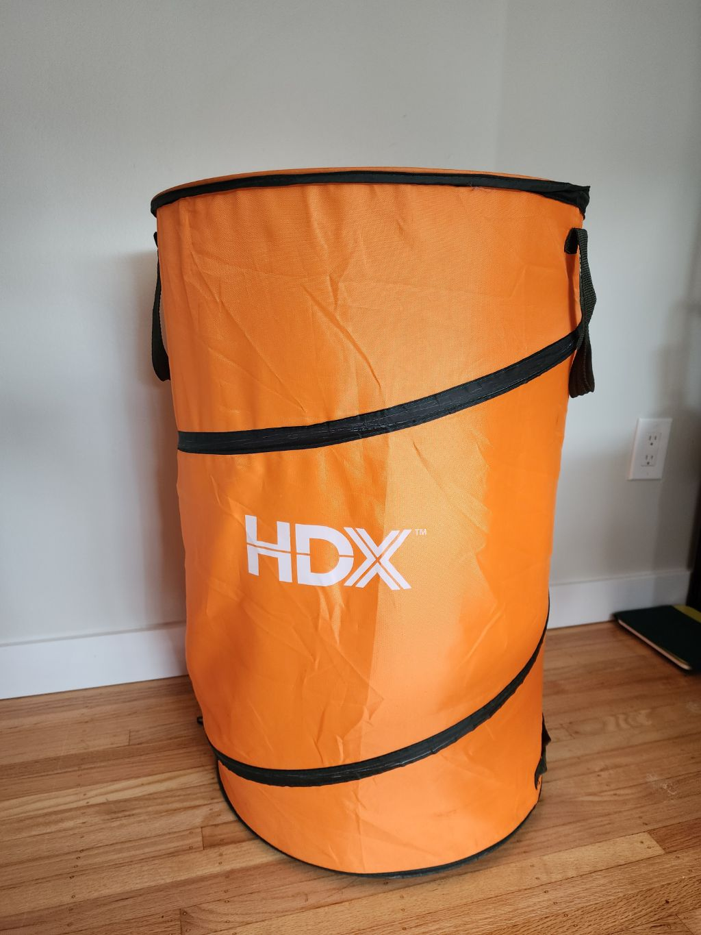 HDX Orange Pop-Up bag