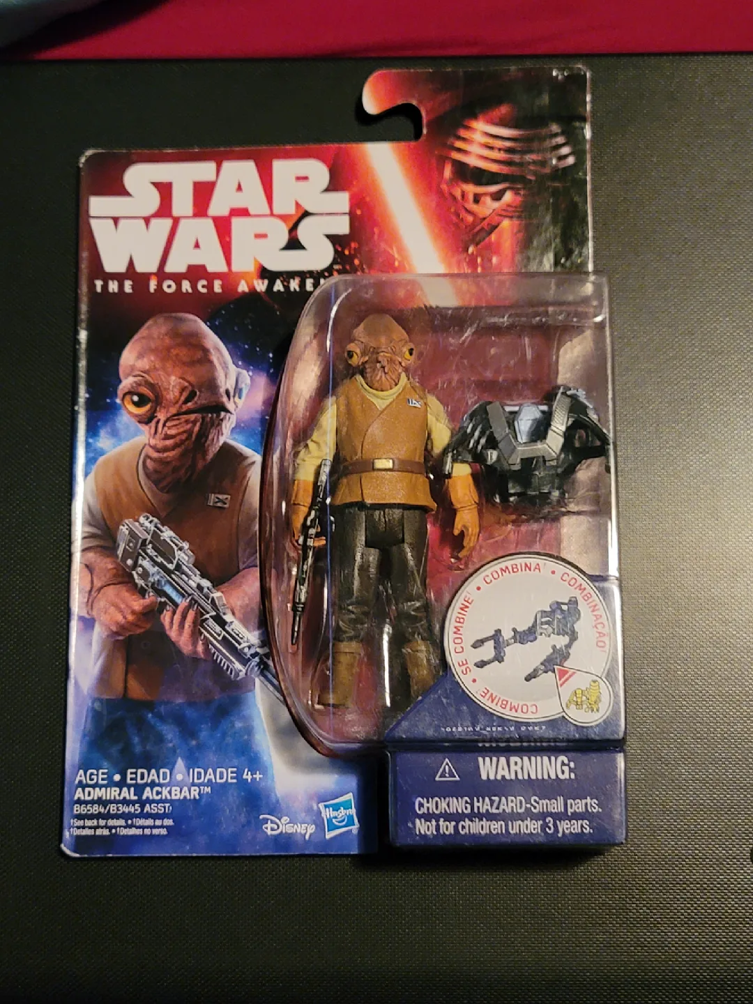 Star Wars Admiral Ackbar Figure - The Force Awakens thumbnail