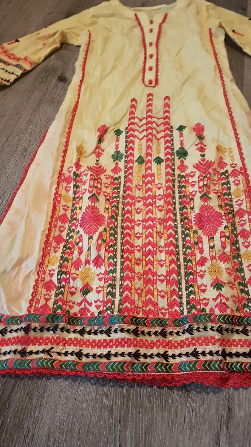 New arrival  Yellow Embroidered Salwar Kameez Suit - photo 4