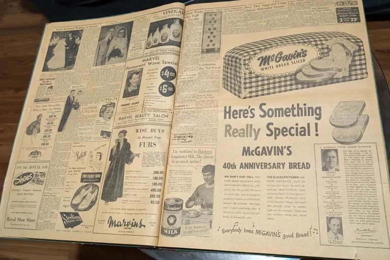 Vintage Saskatoon Star-Phoenix Newspaper image indicator(3)