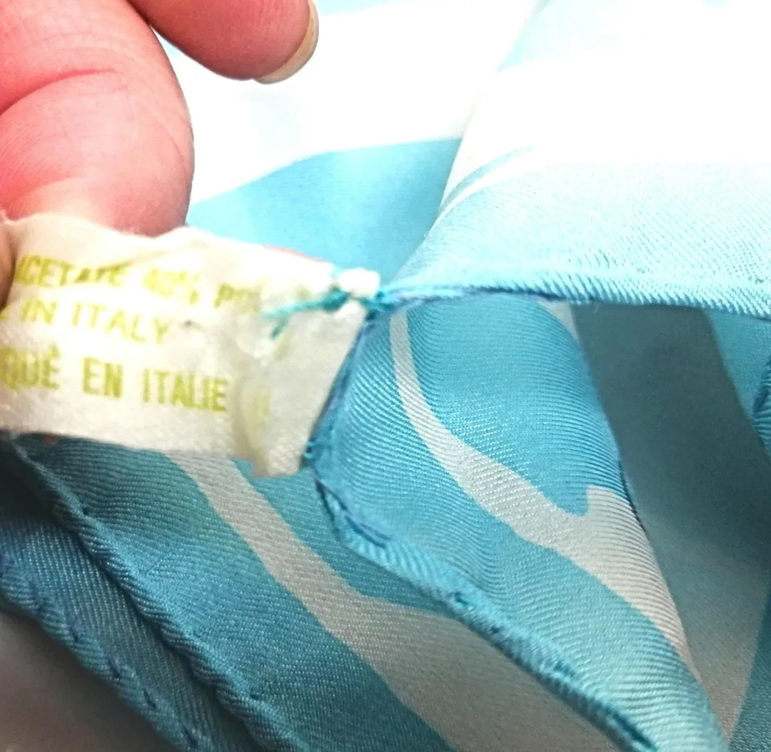 Retro Italian Scarf ~ Vintage Women's Ware ~ Monique Martin image indicator(7)