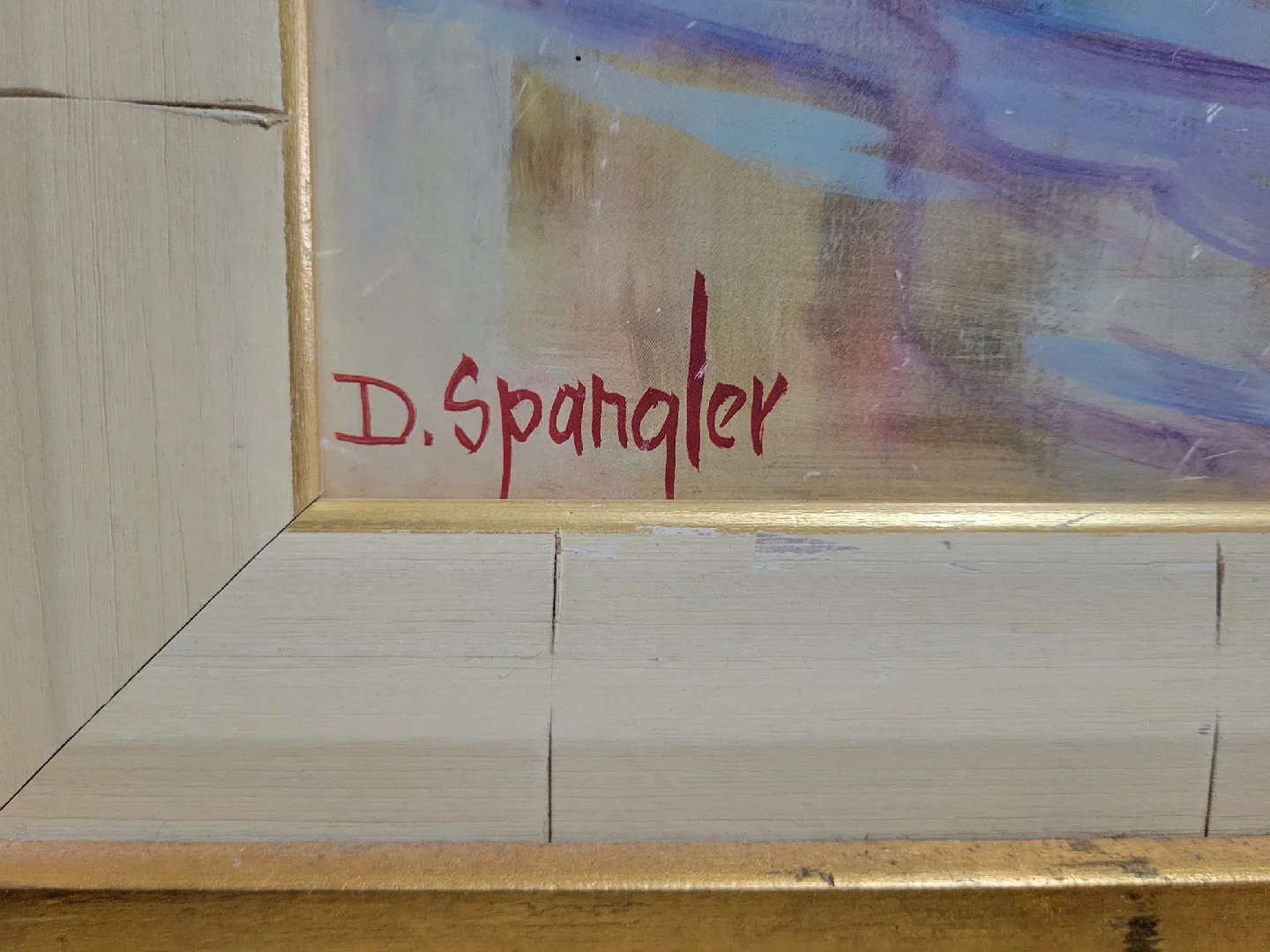 Cafe de Flore Painting by D. Spangler, 30.5" x 26" image indicator(4)