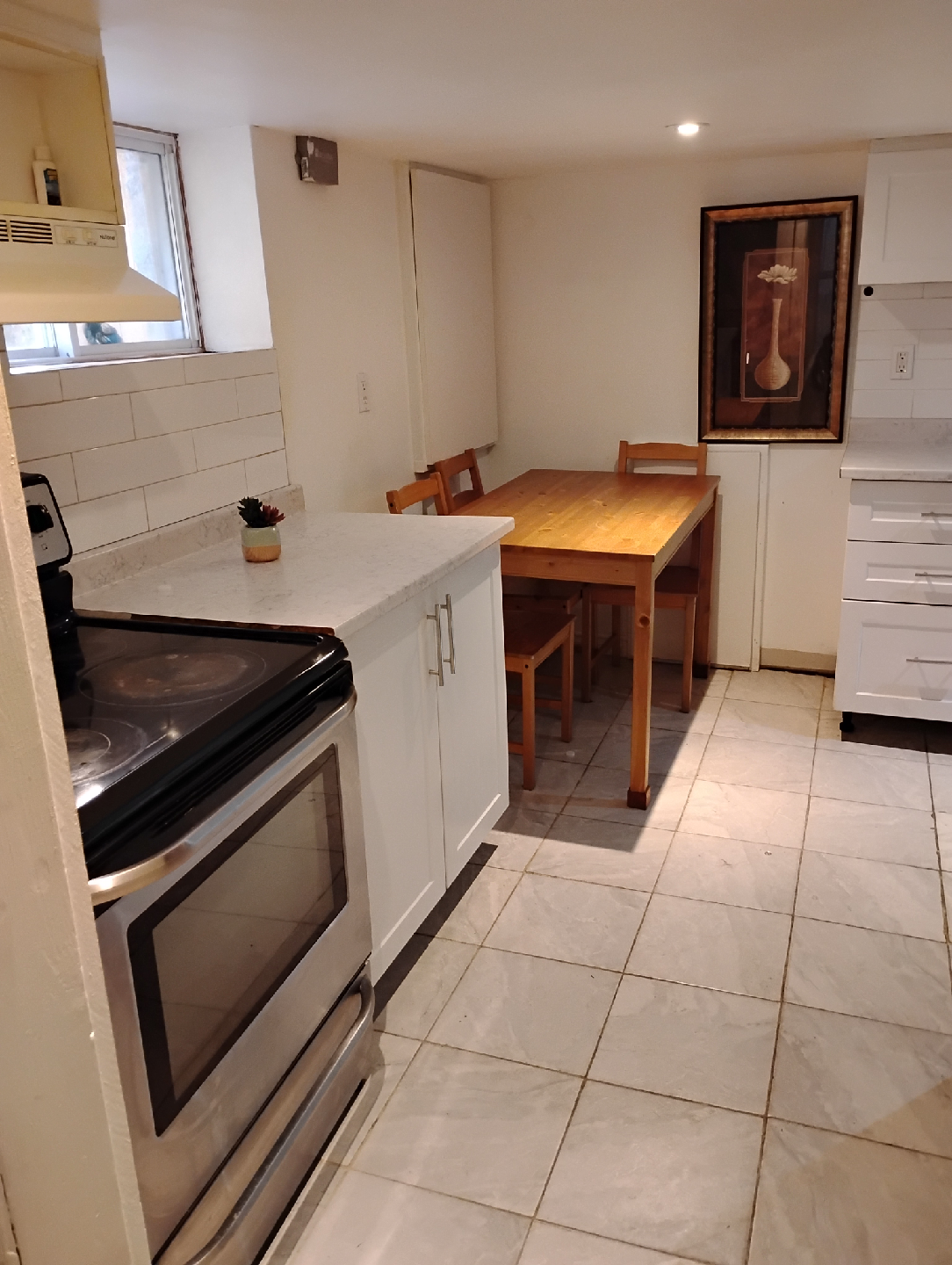 two bedroom basement apartment