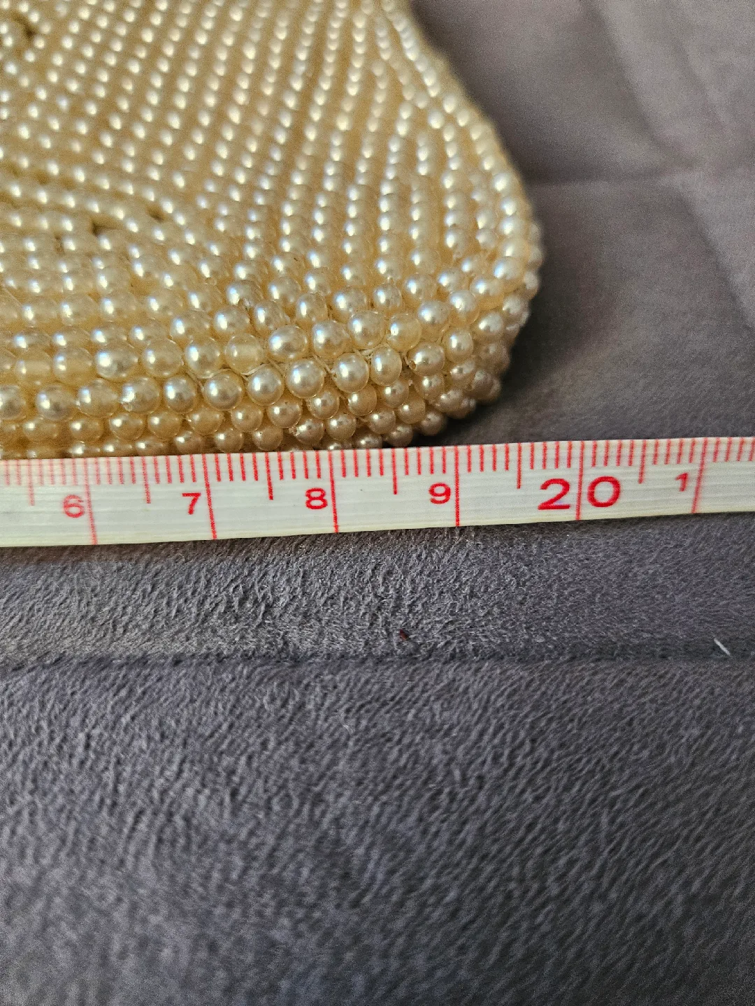 Vintage 1940 Beaded Handbag - Made in Japan image indicator(8)