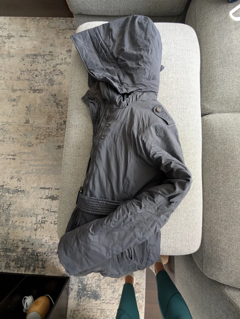 Lululemon Grey Winter Coat image indicator(3)