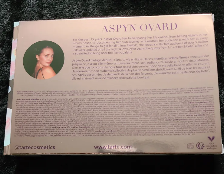 Tarte Aspyn Ovard Eye & Cheek Palette image indicator(4)