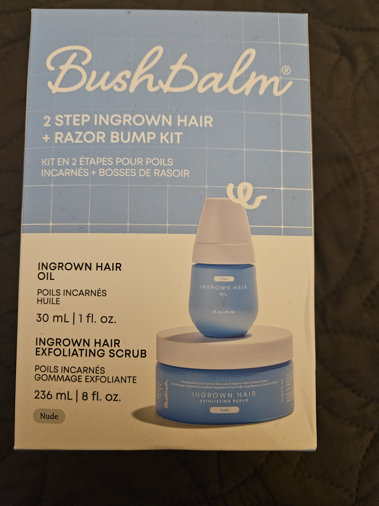Bushbalm 2 Step Ingrown Hair + Razor Bump Kit