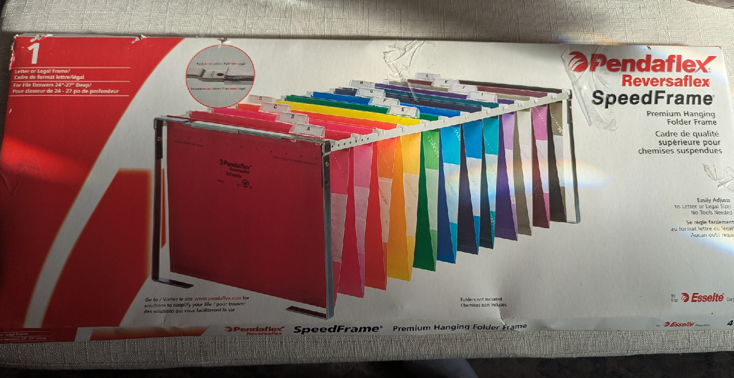 Pendaflex Reversaflex SpeedFrame Premium Hanging Folder Frame - photo 3