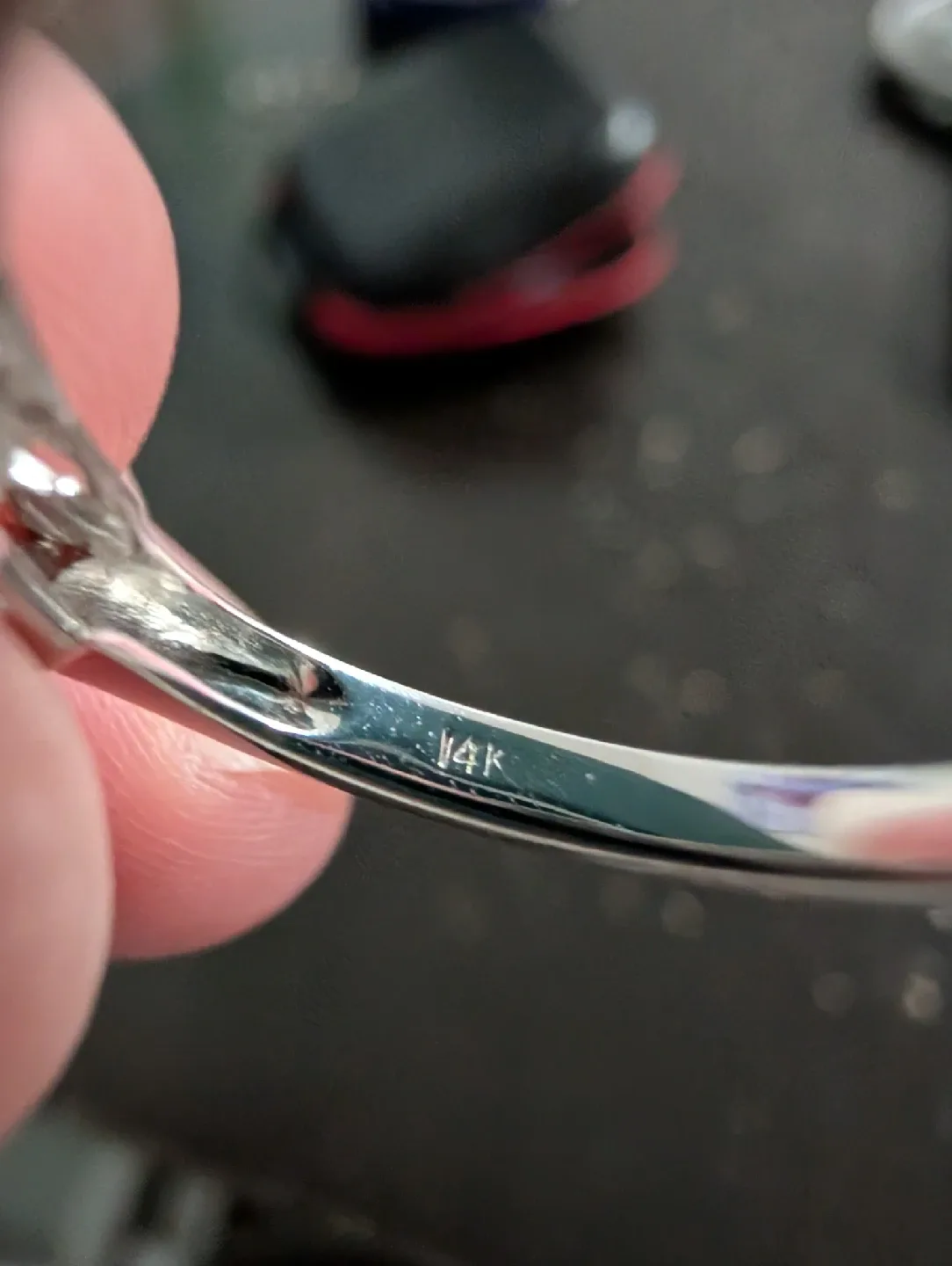 14K Gold Ring with Gemstones image indicator(2)