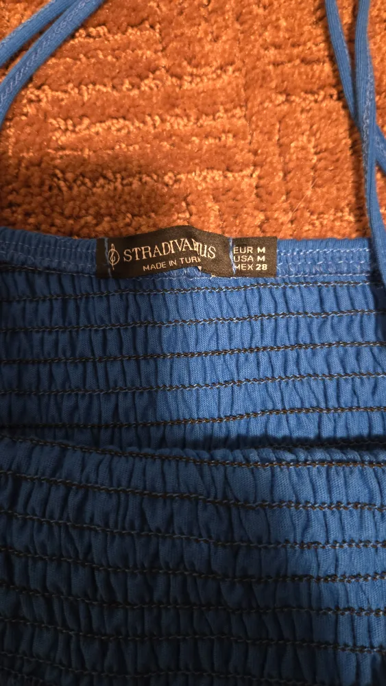Stradivarius Blue Top - Size M image indicator(2)