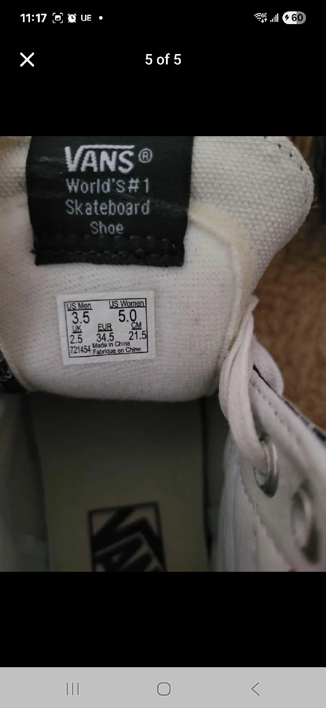 Vans Sk8-Hi Bandana High Top - US Women's 5 - photo 4