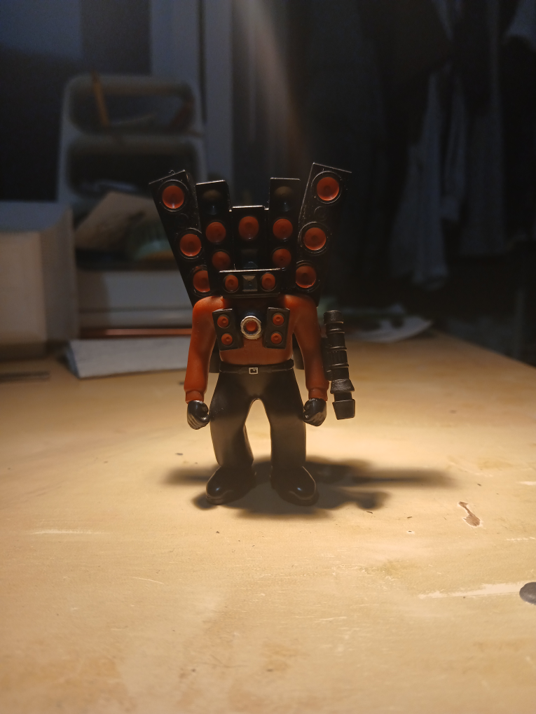 Titan Speaker Man Mini figure Officially Licensed Skibidi Merch