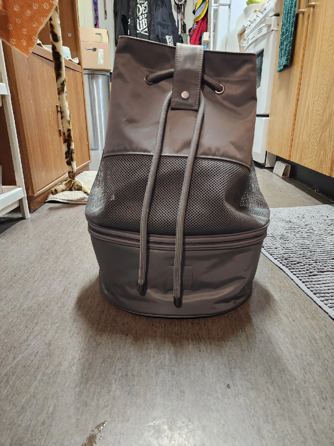 Poppy & Peonies Backpack - Grey🥕🥕🥕 - photo 3