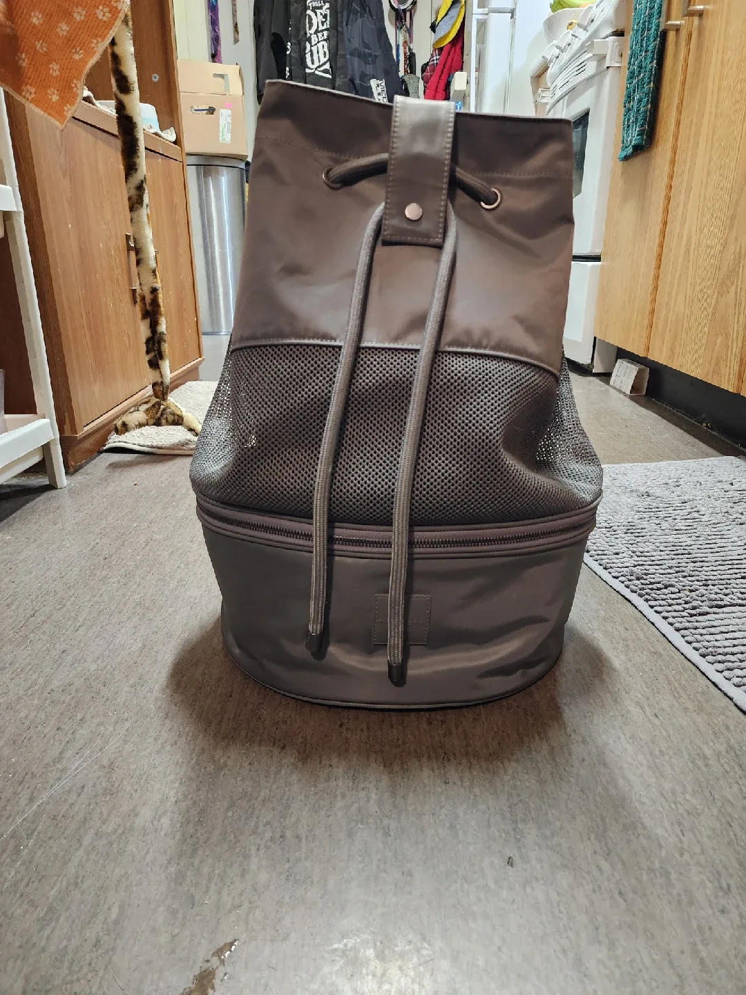 Poppy & Peonies Backpack - Grey image indicator(3)