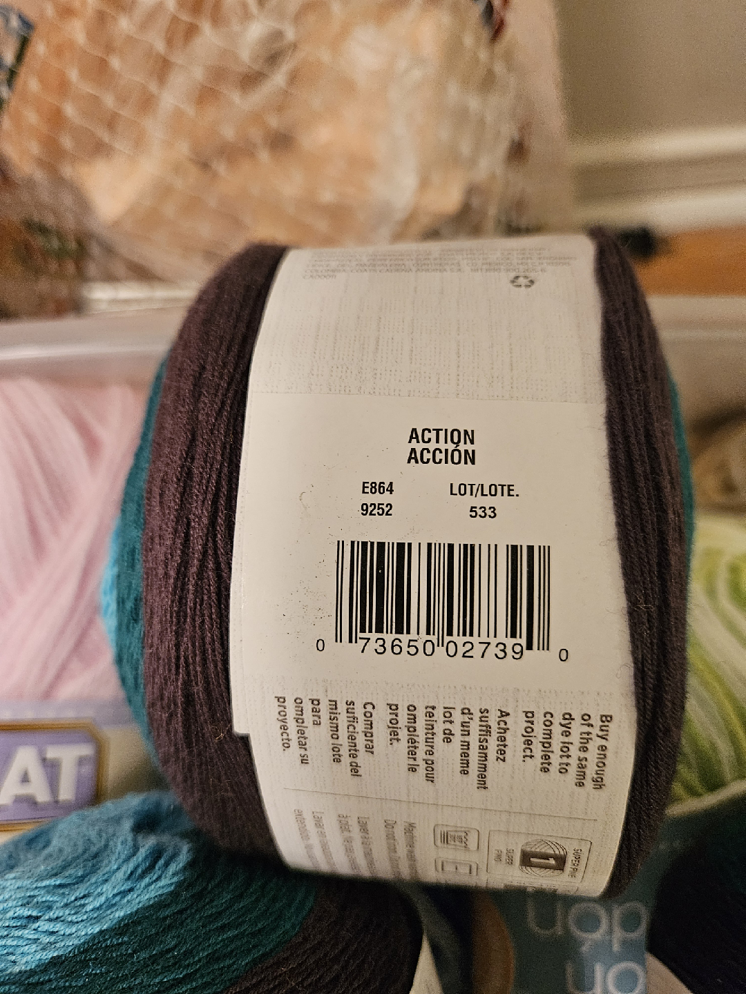 3x Red Heart It's a Wrap Yarn - photo 3