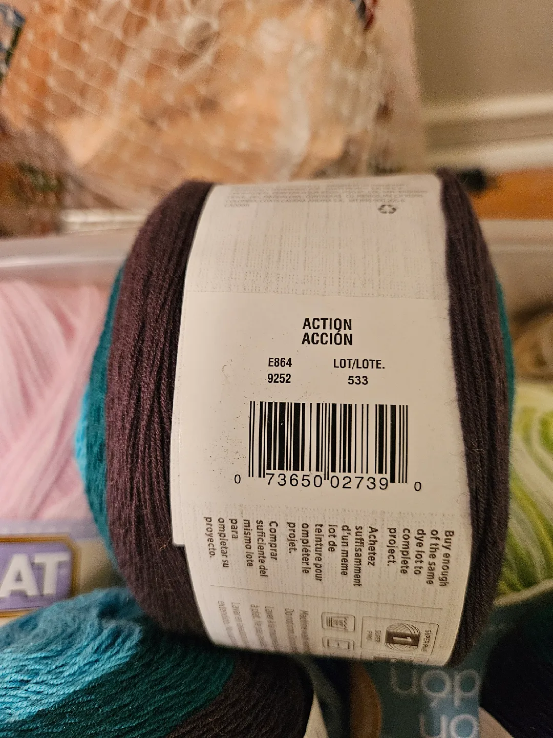 3x Red Heart It's a Wrap Yarn image indicator(3)