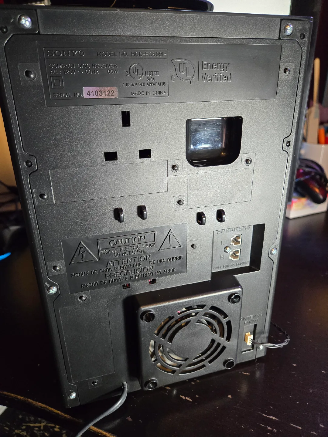 AVAILABLE: Sony Stereo System image indicator(6)
