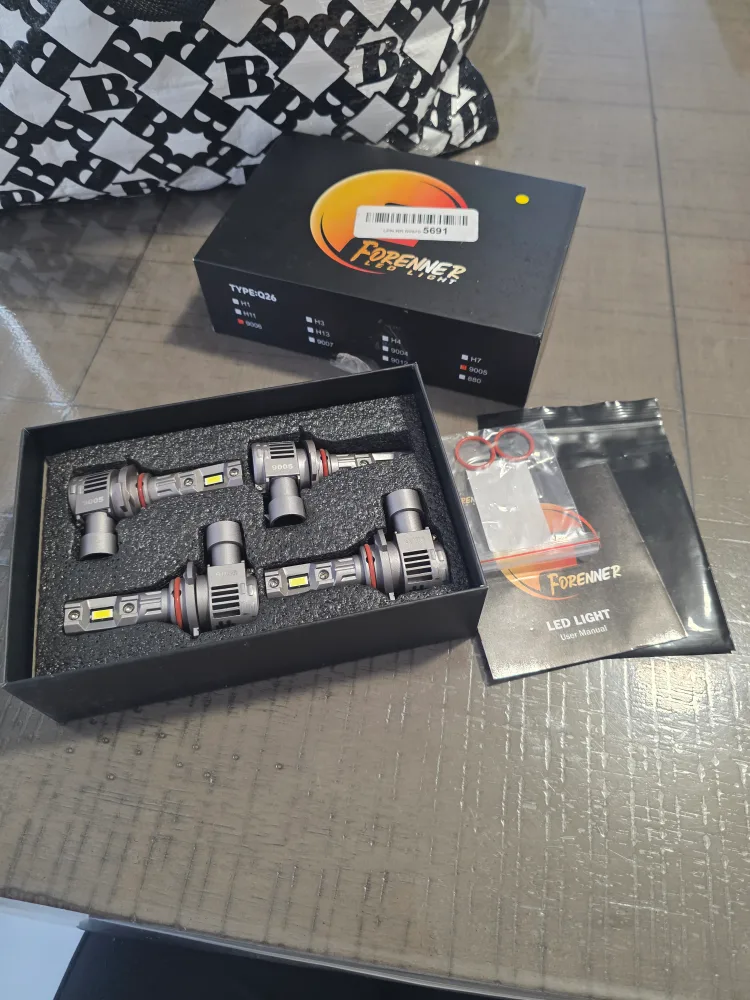 Forenner LED Light Bulbs - New in Box 9005 and 9006 image indicator(3)