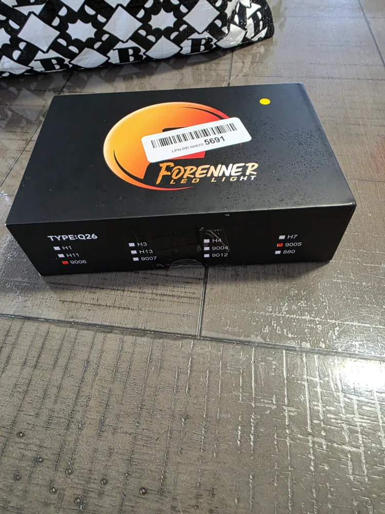 Forenner LED Light Bulbs - New in Box 9005 and 9006 image indicator(4)