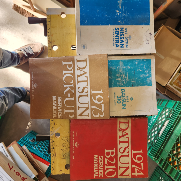 Datsun Service Manuals - 1973 1974 1982 1983