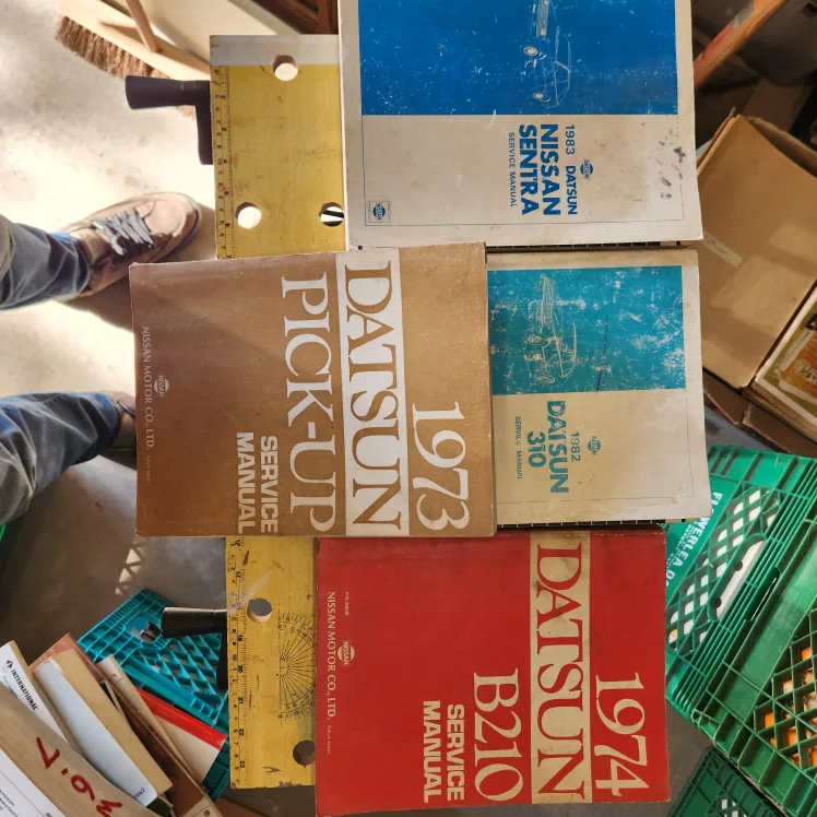 Datsun Service Manuals - 1973 1974 1982 1983 thumbnail