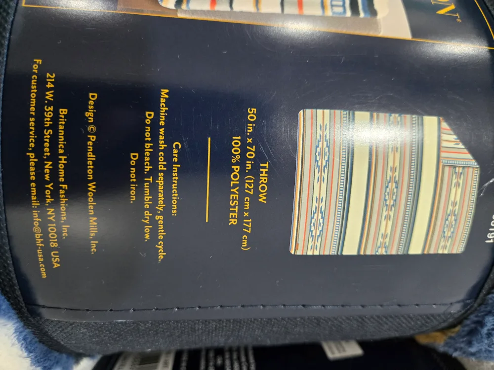 Pendleton Ultra Soft Throw Blanket 50x70 image indicator(2)