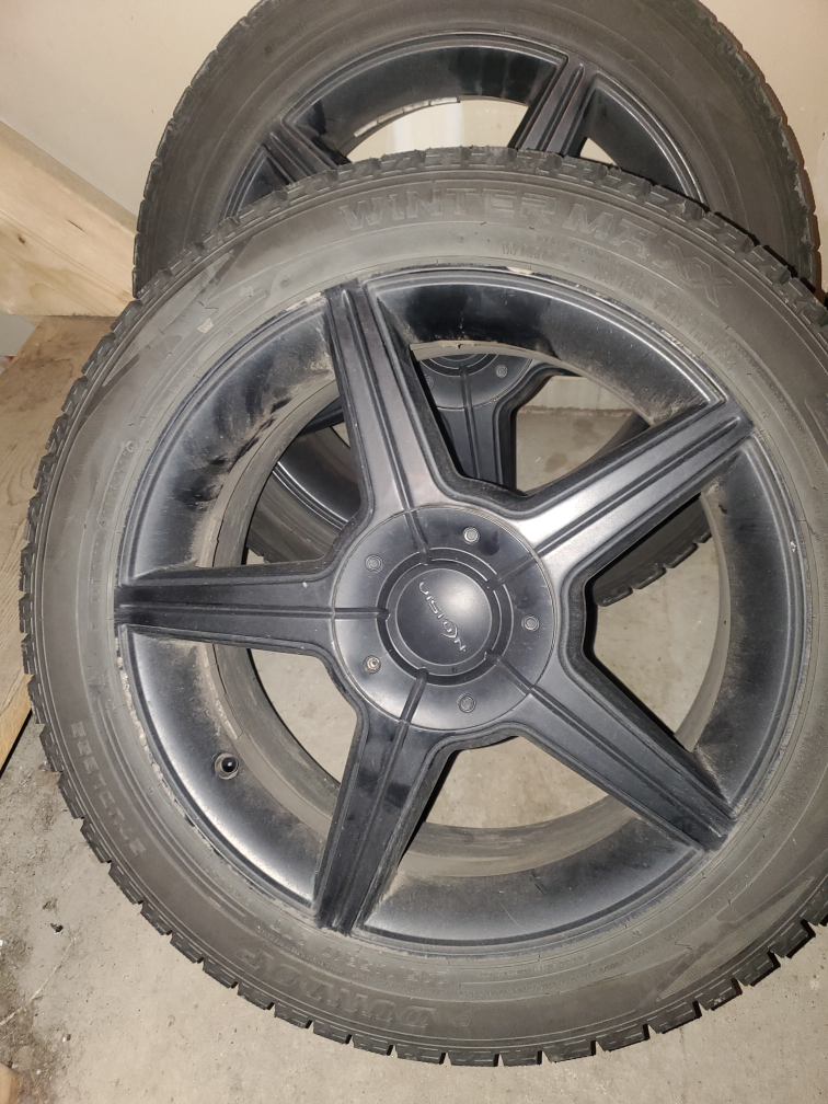 Dunlop Winter Maxx Tires on Vision Rims - photo 2
