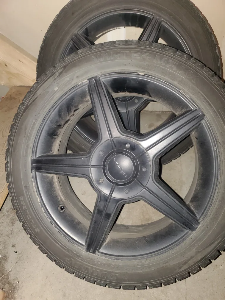 Dunlop Winter Maxx Tires on Vision Rims image indicator(2)