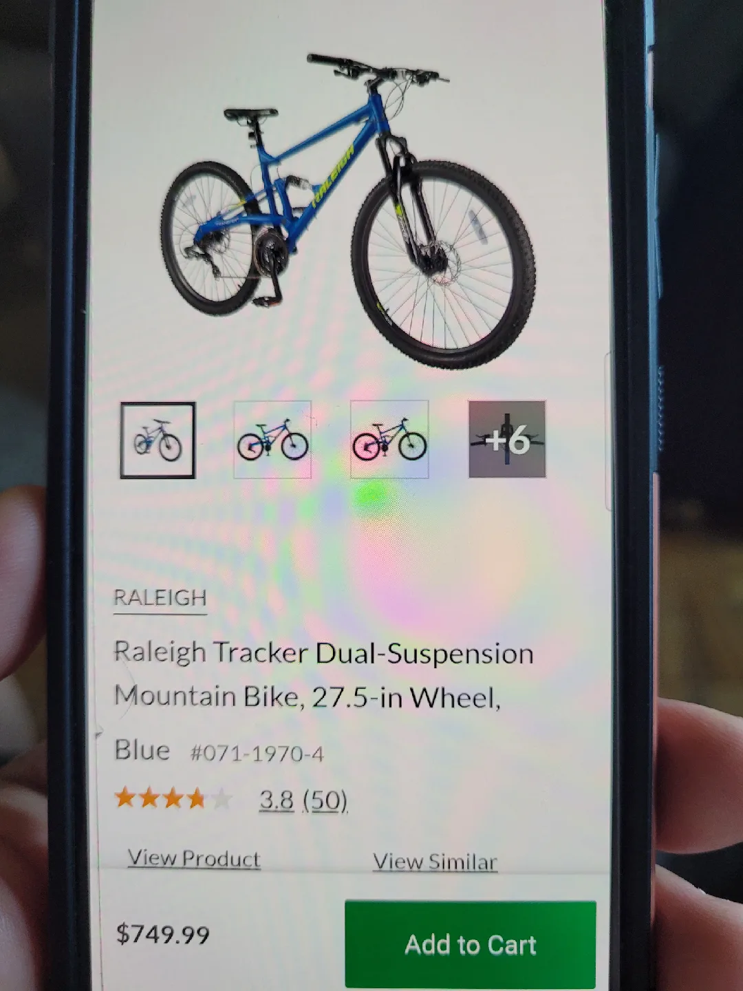 Raleigh Transfer  Mountain Bike - Blue image indicator(10)