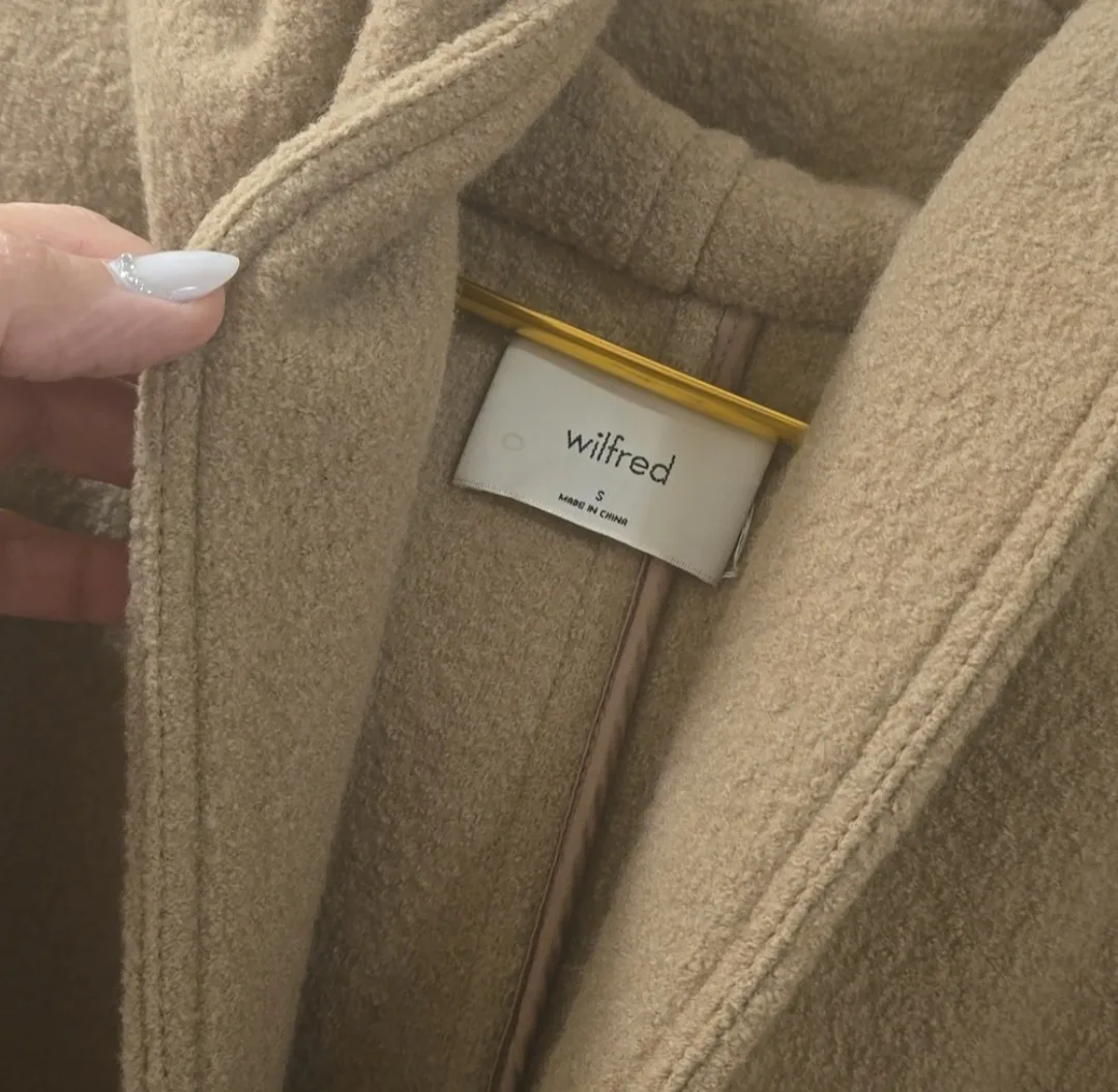 Wilfred Wool Blend Coat - Size S image indicator(3)