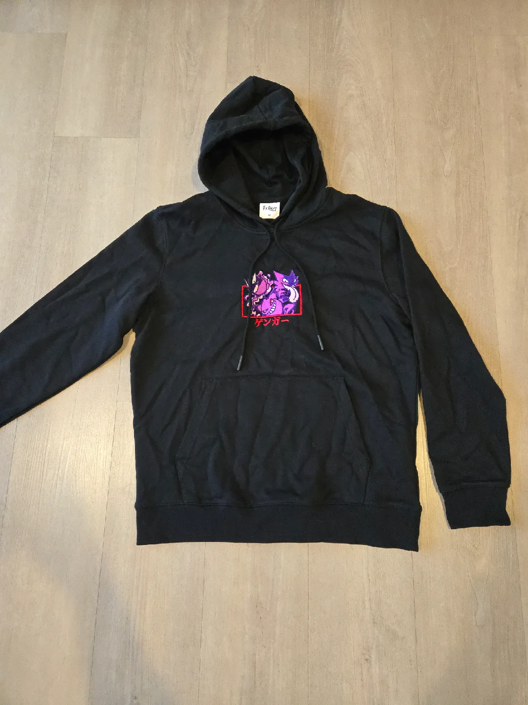 Gengar Pokémon Hoodie – Black (Size M)