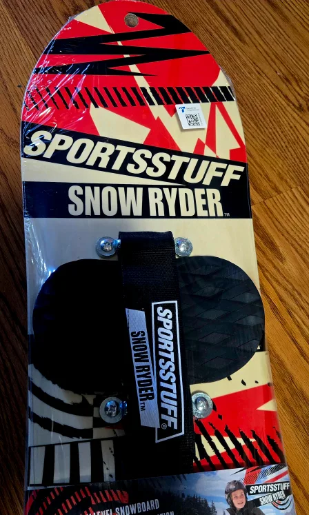 SNOWBOARD - SportsStuff Wood Snowboard - Beginner's Kids image indicator(9)
