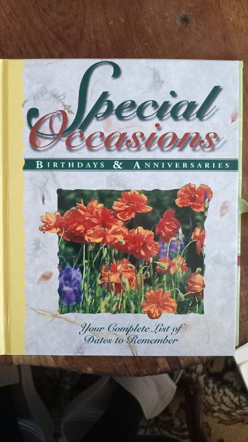 Special Occasions Birthday & Anniversary and address book image indicator(3)