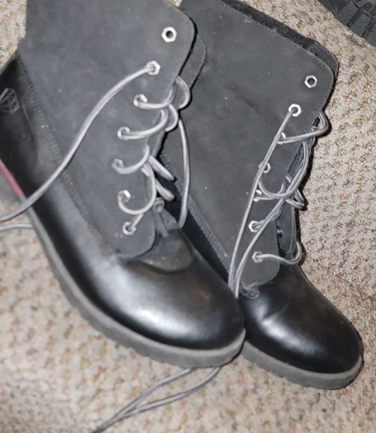 Black Demetra Boots - Size 8 thumbnail