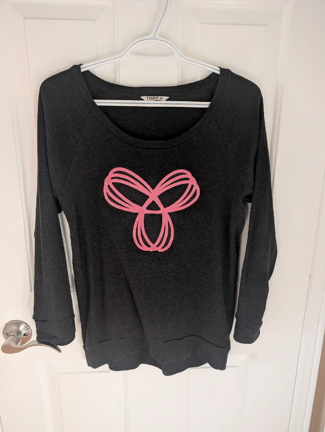 TNA Grey Long Sleeve Top thumbnail