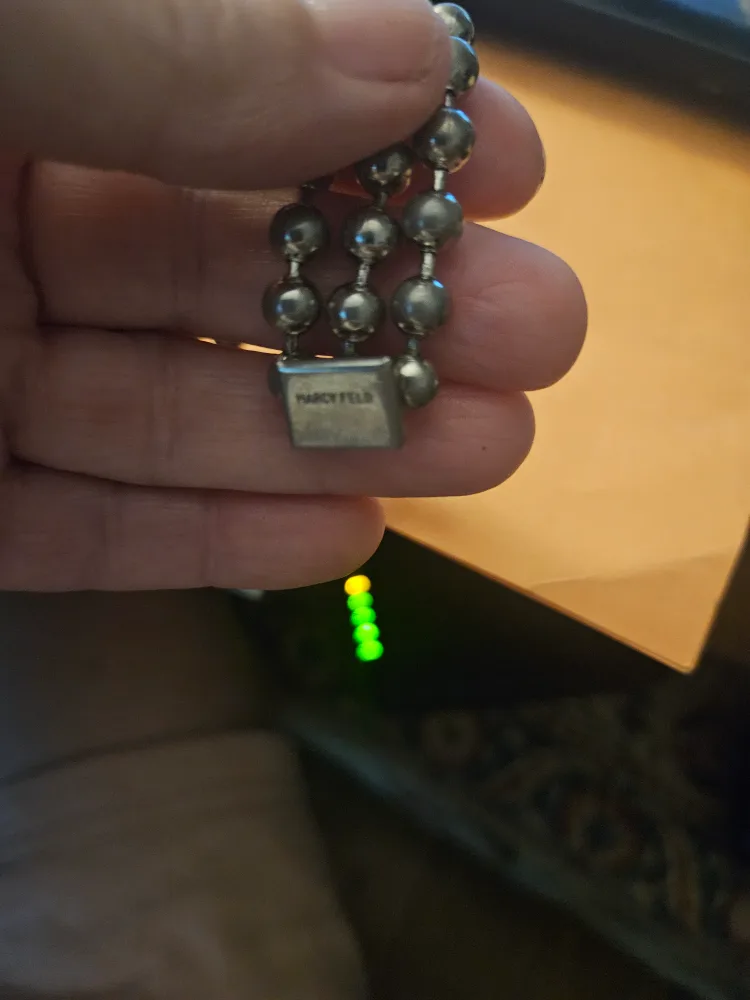 VTG  Chunky-3 Stran Silver Plated Signed Mark Feld image indicator(3)