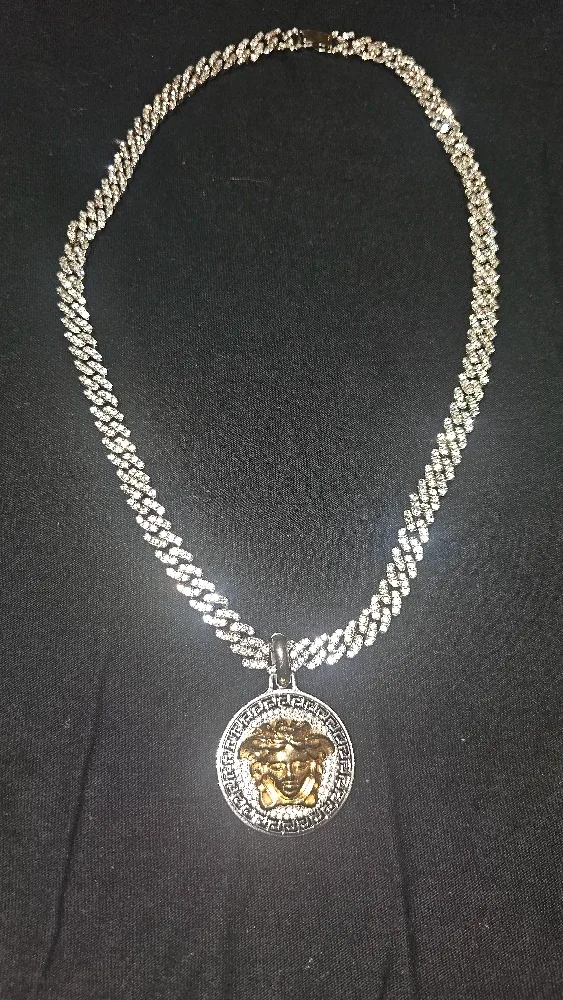 Versace Medusa Pendant Chain Necklace image indicator(3)