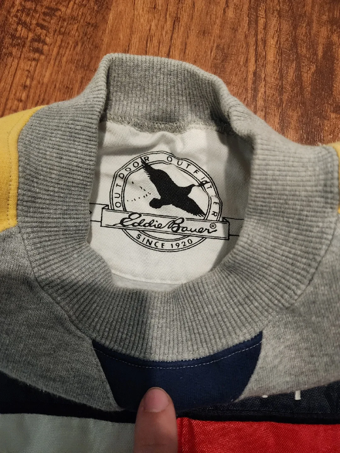 Tommy Hilfiger Colour Block Sweatshirt - Size L image indicator(2)