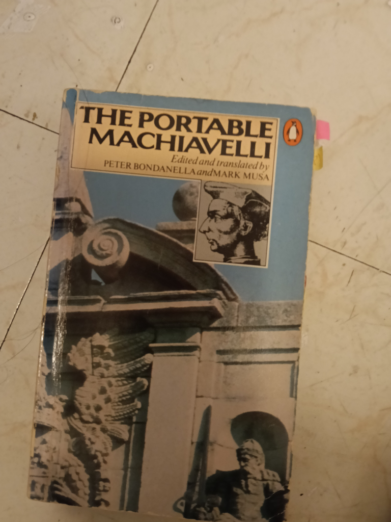The Portable Machiavelli by Peter Bondanella