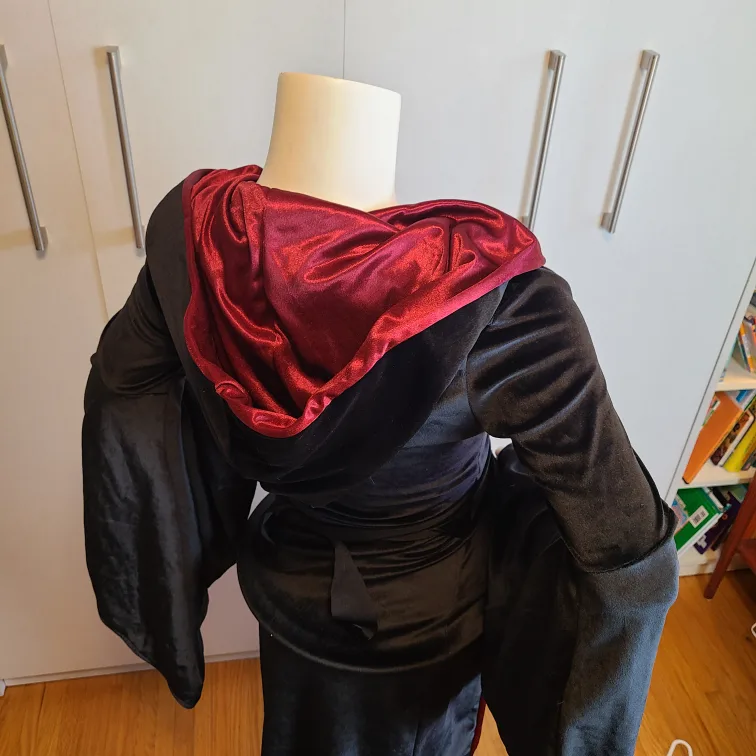 Vampire Costume - Black & Red for $15! image indicator(5)