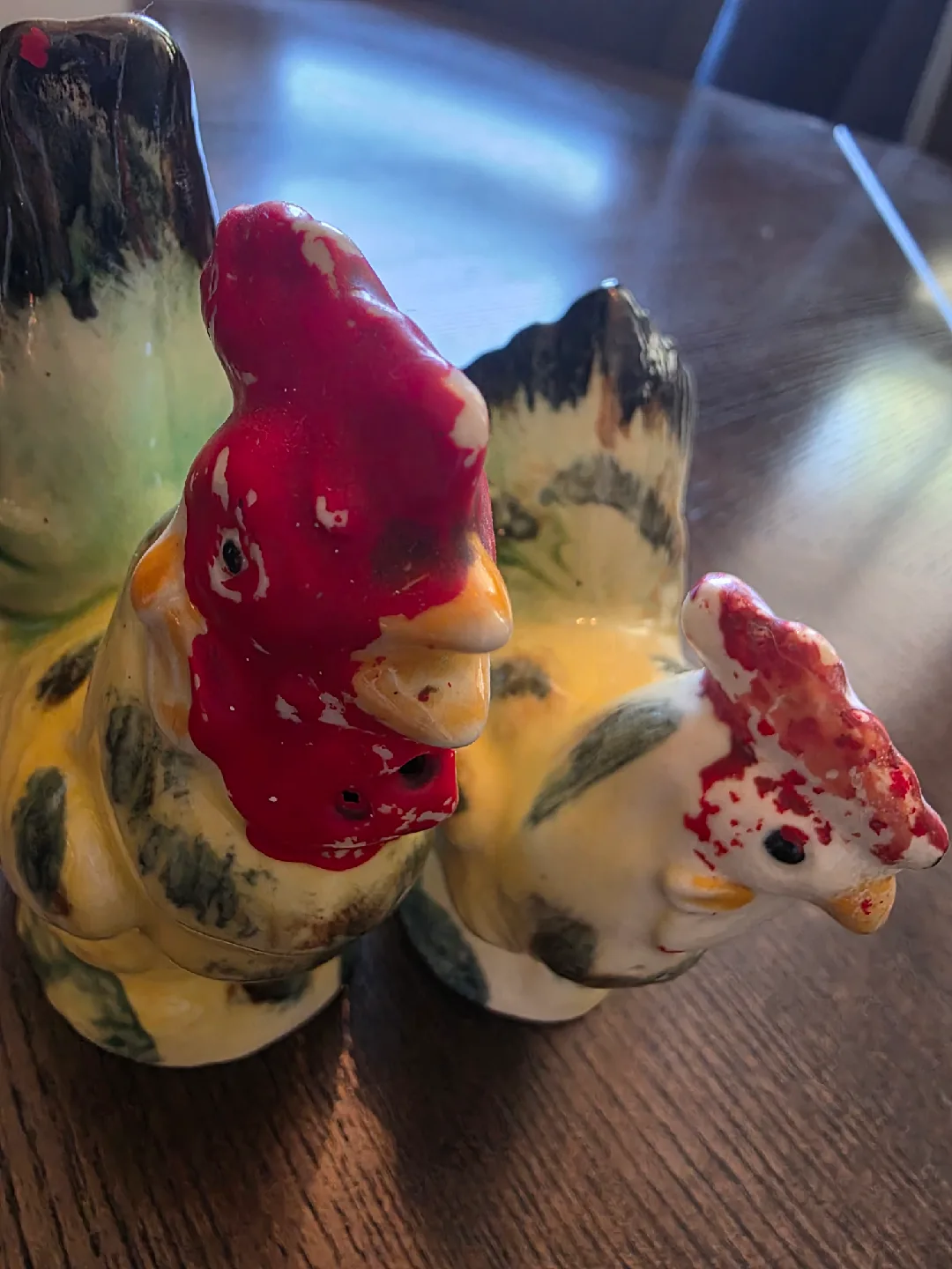 Vintage Rooster & Hen Salt & Pepper image indicator(5)