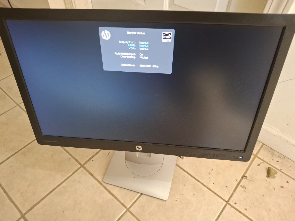 HP EliteDisplay E202 20" HD+ 1600 x 900 60 Hz VGA HDMI  Monitor