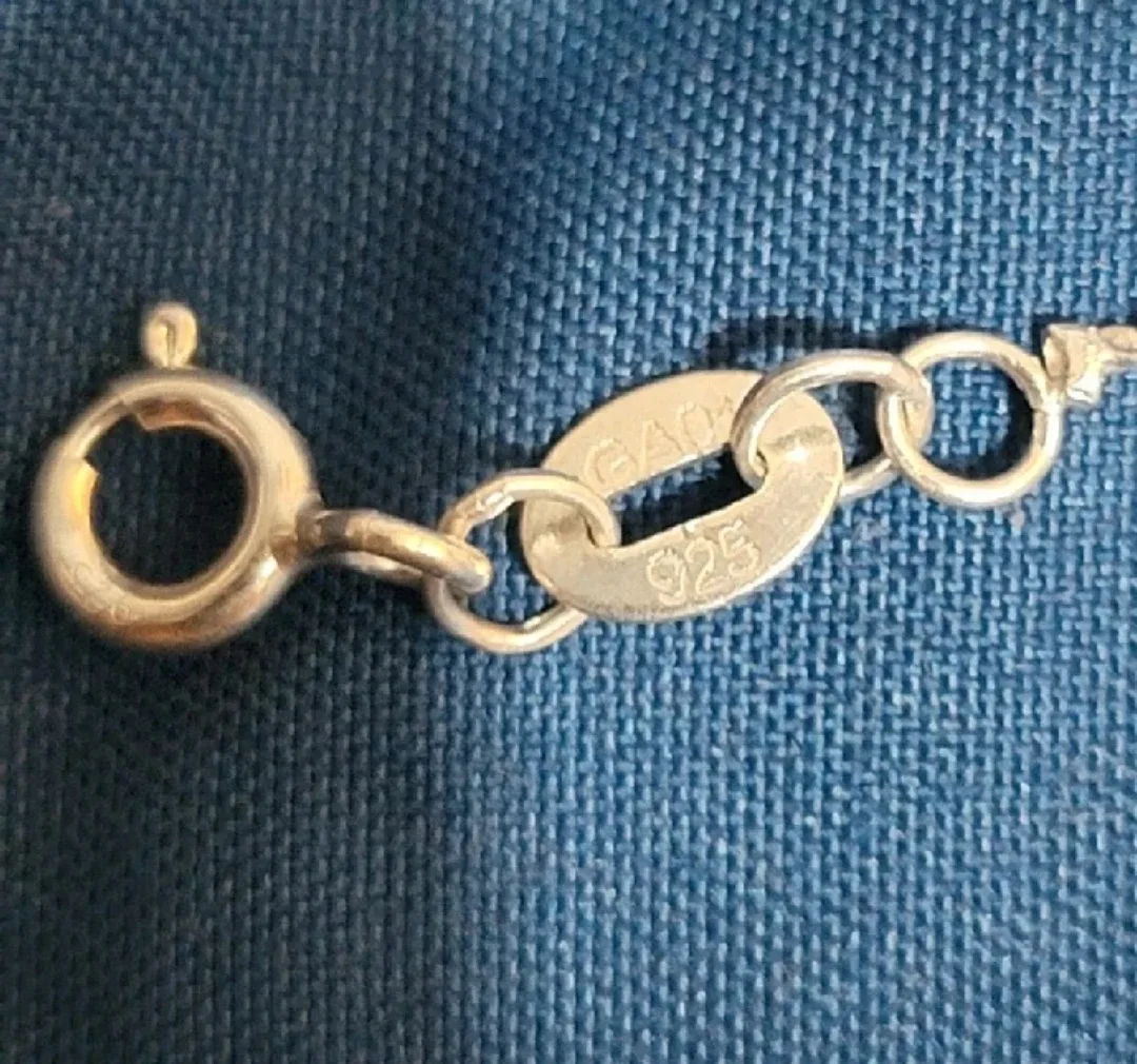 Sterling Silver 925 Bracelet 7 inches image indicator(3)