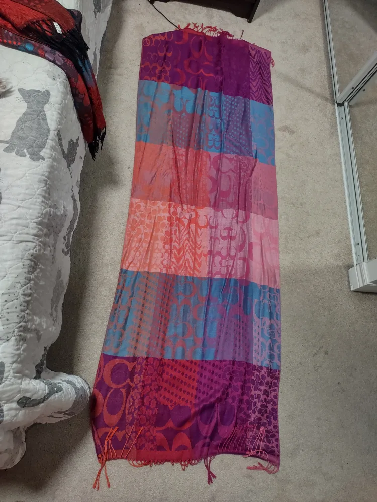 Coach Scarf - Multi-coloured thumbnail